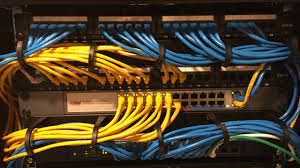 Business data cabling installation for CCTV and Wi-Fi access points